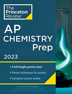 VIEW EBOOK EPUB KINDLE PDF Princeton Review AP Chemistry Prep, 2023: 4 Practice Tests + Complete Con