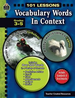[ACCESS] [KINDLE PDF EBOOK EPUB] 101 Lessons: Vocabulary Words in Context: Vocabulary Words in Conte