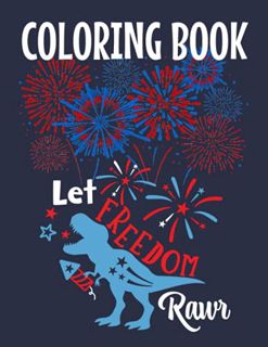 ACCESS [KINDLE PDF EBOOK EPUB] 4th of July Coloring Book for Kids and Children: 30 Coloring Pages, F