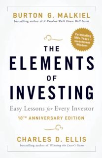 GET EPUB KINDLE PDF EBOOK The Elements of Investing: Easy Lessons for Every Investor by  Burton G. M