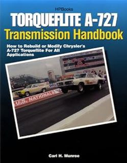 [VIEW] KINDLE PDF EBOOK EPUB Torqueflite A-727 Transmission Handbook HP1399: How to Rebuild or Modif