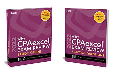 [Get] [KINDLE PDF EBOOK EPUB] Wiley's CPA 2022 Study Guide + Question Pack: Business Environment and
