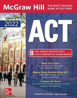 Read [EPUB KINDLE PDF EBOOK] McGraw-Hill Education ACT 2022 by  Steven Dulan &  Amy Dulan 💞