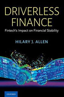 Get EPUB KINDLE PDF EBOOK Driverless Finance: Fintech's Impact on Financial Stability by  Hilary J.