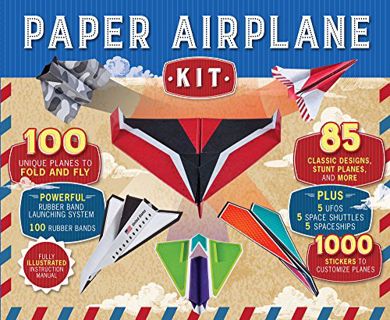 [GET] [KINDLE PDF EBOOK EPUB] Paper Airplane Kit by  Publications International Ltd. 📑