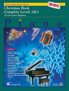 Get KINDLE PDF EBOOK EPUB Alfred's Basic Piano Library Top Hits! Christmas Complete, Bk 2 & 3: For t