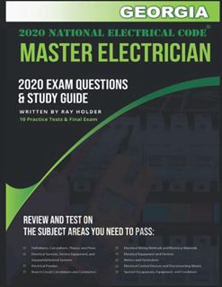 Get [KINDLE PDF EBOOK EPUB] Georgia 2020 Master Electrician Exam Questions and Study Guide: 400+ Que