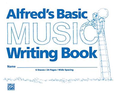 Get EPUB KINDLE PDF EBOOK Alfred's Basic Music Writing Book: Wide Lines by  Alfred Music 📌