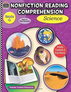 ACCESS KINDLE PDF EBOOK EPUB Nonfiction Reading Comprehension: Science, Grade 4: Science, Grade 4 by