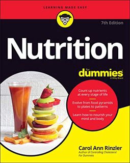 [VIEW] [EPUB KINDLE PDF EBOOK] Nutrition For Dummies by  Carol Ann Rinzler ✔️