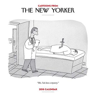 ACCESS [PDF EBOOK EPUB KINDLE] Cartoons from The New Yorker 2018 Wall Calendar by  Conde Nast ☑️