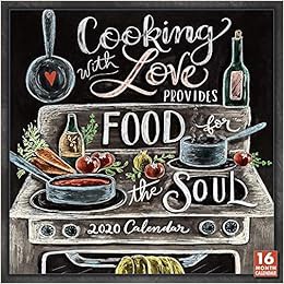READ [PDF EBOOK EPUB KINDLE] Cooking With Love Provides Food for the Soul 2020 Calendar by Sellers P