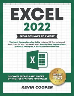[Read] [KINDLE PDF EBOOK EPUB] Excel 2022: The Most Comprehensive Guide to Learn All Formulas and Fu