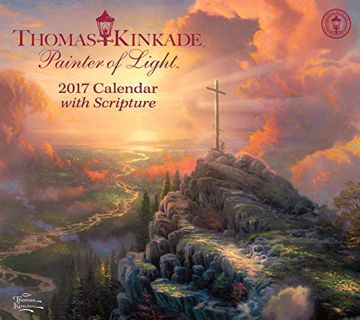 [ACCESS] KINDLE PDF EBOOK EPUB Thomas Kinkade Painter of Light with Scripture 2017 Deluxe Wall Calen