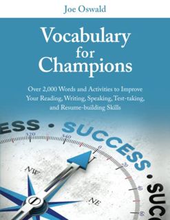 [Access] EPUB KINDLE PDF EBOOK Vocabulary for Champions: Over 2,000 Words and Activities to Improve