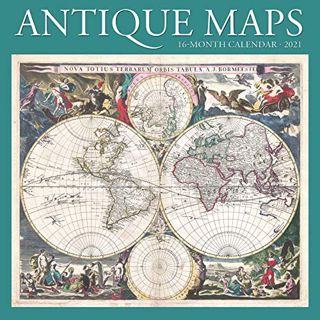 Read EBOOK EPUB KINDLE PDF Antique Maps 2021 Calendar by  Willow Creek Press ✏️