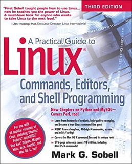 [ACCESS] EPUB KINDLE PDF EBOOK A Practical Guide to Linux Commands, Editors, and Shell Programming b