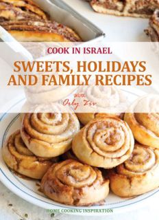 [Get] [PDF EBOOK EPUB KINDLE] Sweets, Holidays and Family Recipes - Israeli-Mediterranean Cookbook (