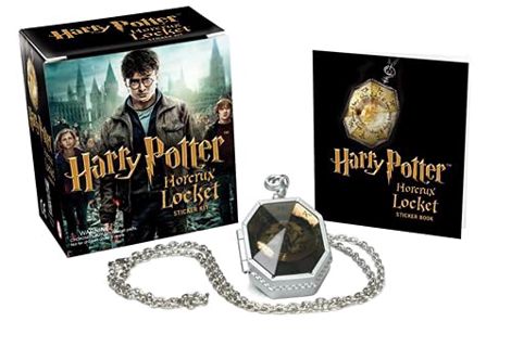 GET [KINDLE PDF EBOOK EPUB] Harry Potter Locket Horcrux Kit and Sticker Book (Mega Mini Kits) by  Ru