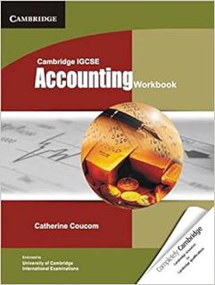 [READ] EPUB KINDLE PDF EBOOK Cambridge IGCSE Accounting Workbook (Cambridge International IGCSE) by