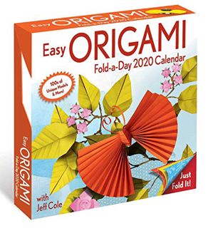READ PDF EBOOK EPUB KINDLE Easy Origami 2020 Fold-a-Day Calendar by  Jeff Cole 💌
