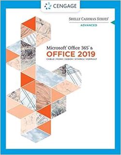 [Read] [KINDLE PDF EBOOK EPUB] Shelly Cashman Series Microsoft Office 365 & Office 2019 Advanced (Mi