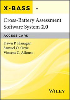 [VIEW] [EPUB KINDLE PDF EBOOK] Cross-Battery Assessment Software System 2.0 (X-BASS 2.0) Access Card