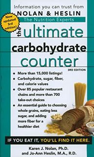 GET KINDLE PDF EBOOK EPUB The Ultimate Carbohydrate Counter, Third Edition by  Karen J Nolan Ph.D. &