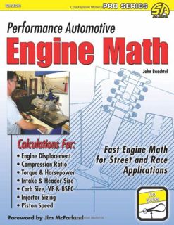 [Get] [EPUB KINDLE PDF EBOOK] Performance Automotive Engine Math (Sa Design-Pro) by  John Baechtel �