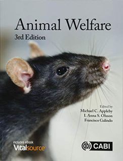 [View] EBOOK EPUB KINDLE PDF Animal Welfare by  Michael C. Appleby,I. Anna Olsson,Francisco Galindo