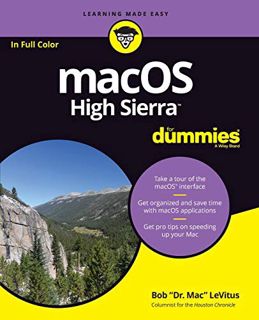 [GET] [KINDLE PDF EBOOK EPUB] macOS High Sierra For Dummies by  Bob LeVitus 📕