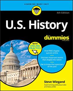 Read [EBOOK EPUB KINDLE PDF] U.S. History For Dummies by  Steve Wiegand 💜