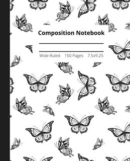 [Access] EPUB KINDLE PDF EBOOK Composition Notebook: Wide Ruled Paper 150 Pages: Notebook for Studen