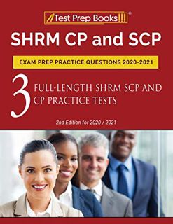 Read PDF EBOOK EPUB KINDLE SHRM CP and SCP Exam Prep Practice Questions 2020-2021: 3 Full-Length SHR