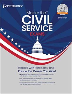 Get PDF EBOOK EPUB KINDLE Master the Civil Service Exams by  Peterson's 💔