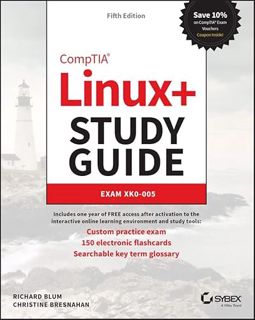 VIEW EPUB KINDLE PDF EBOOK CompTIA Linux+ Study Guide: Exam XK0-005 by  Richard Blum &  Christine Br