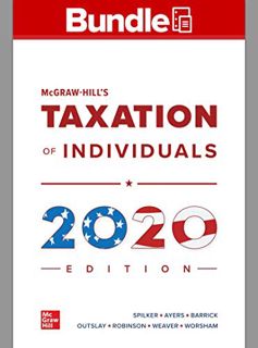 [VIEW] [PDF EBOOK EPUB KINDLE] GEN COMBO LOOSELEAF MCGRAW-HILLS TAXATION OF INDIVIDUALS; CONNECT Acc