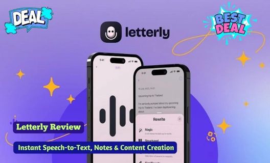 ⭐🎯Letterly Review - Instant Speech-to-Text, Notes & Content Creation⭐