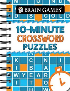 [Read] EPUB KINDLE PDF EBOOK Brain Games - To Go - 10 Minute Crosswords by  Publications Internation