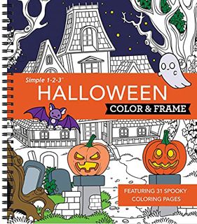 [Read] [KINDLE PDF EBOOK EPUB] Color & Frame - Halloween (Coloring Book) by  New Seasons &  Publicat