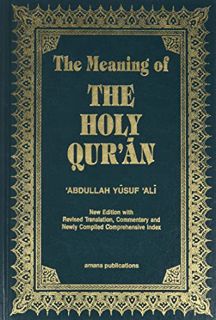VIEW [EPUB KINDLE PDF EBOOK] The Meaning of the Holy Qu'ran (English, Arabic and Arabic Edition) by