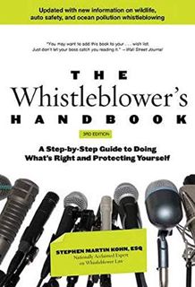 Access PDF EBOOK EPUB KINDLE The New Whistleblower's Handbook: A Step-By-Step Guide To Doing What's