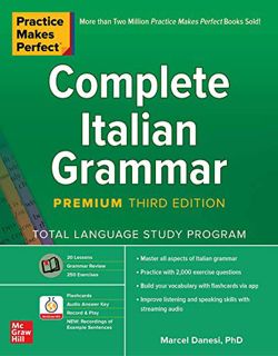 [READ] KINDLE PDF EBOOK EPUB Practice Makes Perfect: Complete Italian Grammar, Premium Third Edition