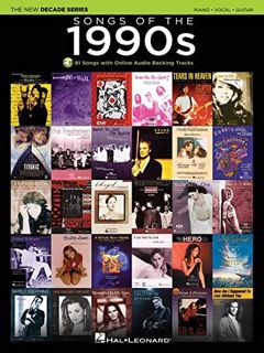 [ACCESS] EPUB KINDLE PDF EBOOK Songs of the 1990s: The New Decade Series with Online Play-Along Back