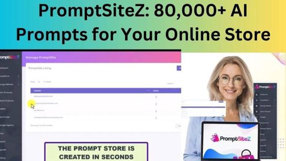 Promptsitez AI App : 80,000+ AI Prompts for Your Online Store