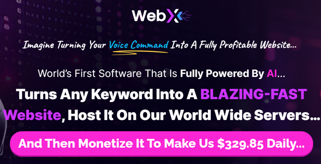 WebX Review: Unlocking the Power of AI-Powered Website Creation