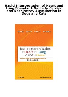 READ/DOWNLOAD Rapid Interpretation of Heart and Lung Sounds: A Guide t