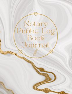 PDF Notary Public Logbook Journal: Notary Signing Agent Journal Modern Notary