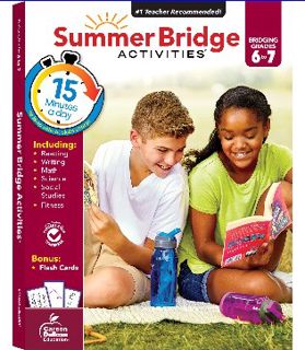 PDF/READ ⚡ Summer Bridge Activities 6th to 7th Grade Workbooks, Math, Reading Comprehension, Writing