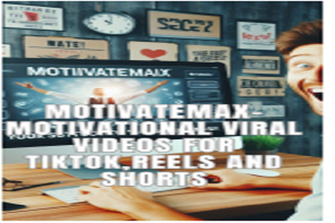 Motivate Max -Motivational Viral Videos For TikTok, Reels And Shorts With PLR Unrestricted Rights re